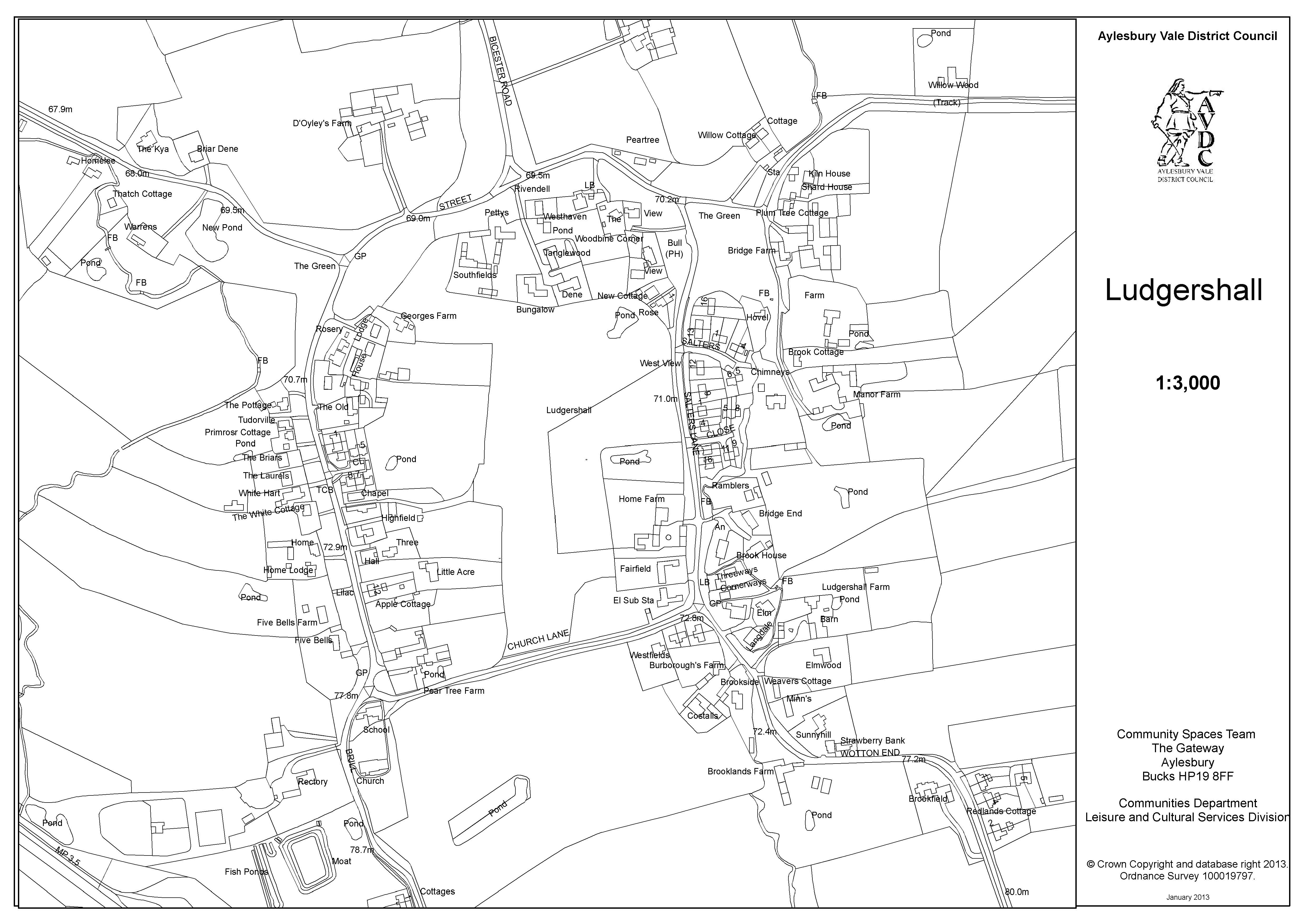 Ludgershall Ordnance Survey map.jpg